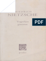 Friedrich Nietzsche Tragedijos Gimimas 0 PDF