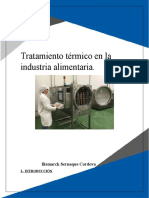 Tratamiento Térmico en La Industria Alimentaria