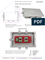 4-Input Load Cell Junction Box: Internal View