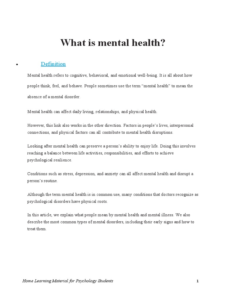 Material Things And Your Mental Health The Shocking Connection - ecfr04n