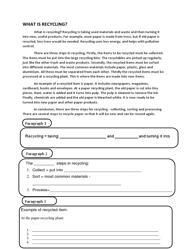 What Is Recycling 29.6 | PDF | Home & Garden