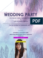 Wedding Party Yulia Sutanto PDF