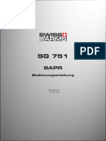 Swiss Arms - Bedienungsanleitung SG 751 SAPR