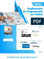 Presentación Fundamentos de Programación Con Python