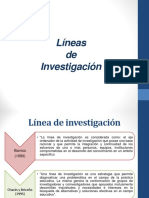 Lineas de Investigacion Del PNFA E INSTITUCIONALES ..