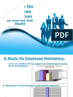 A Study On Employee Motivation: by Khurram Aziz Shaikh