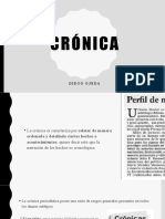 Crónica periodística: características y ejemplo