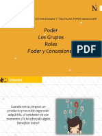 Sesión #04 - Poder - Los Grupos - Roles - Poder y Concesiones