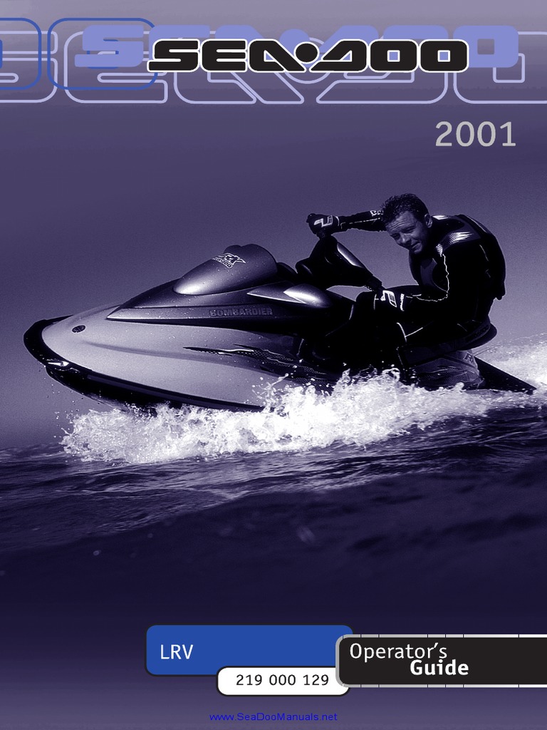 2001 Seadoo LRV Op Guide PDF PDF Implied Warranty Throttle