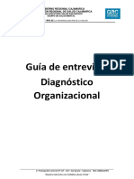 Propuesta de Cuestionario Diagnostico Organizacional