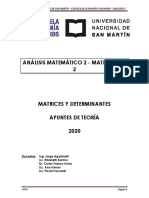 Matrices y Determinantes