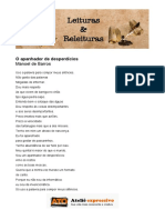 ATO MANOEL BARROS-POEMA-apanhador Desperdicios PDF