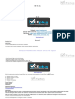 Number: MD-100 Passing Score: 800 Time Limit: 120 Min: Website: VCE To PDF Converter: Facebook: Twitter