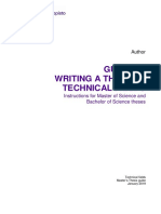 Tau Thesis Guide For Technical Fields 2019 Version-3-1