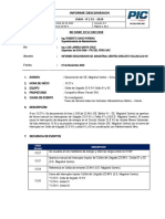 Informe Desconexion SE. Magistral Centro - Circuito Volcan 22.9KV 07-11-20