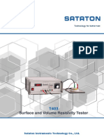 T403 Surface and Volume Resisivity Testere