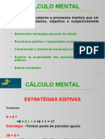 Estratégias de Cálculo Mental