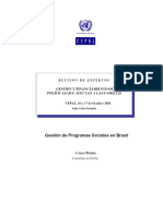 Gestión de Programas Sociales en Brasil - PDF Free Download