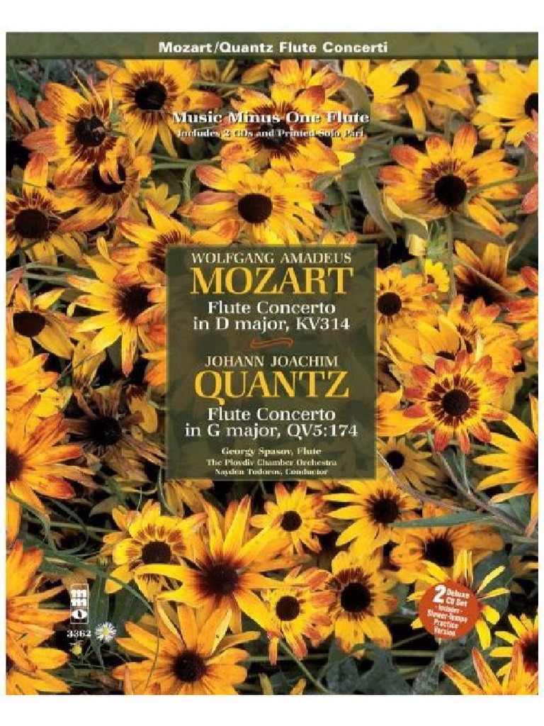 Flute Concerto No.2 in D Major Quantz Flute Concerto in G Major (C