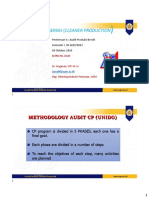 Produksi Bersih (Cleaner Production: Methodology Audit CP (Unido)