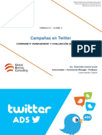 Campañas en Twiter