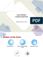 Electronic Configuration - Periodic Trends Intro