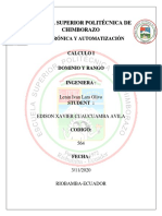 Escuela Superior Politécnica de Chimborazo: Electrónica Y Automatización