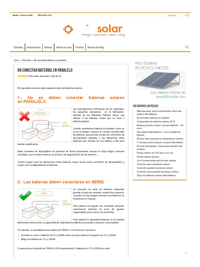 Kit solar Peru 1000W/dia Uso Diario ECONOMICO: Frigobar, Luz, TV