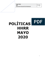 Políticas de Retención de Mayo