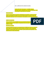 Estudios de Mercado Empleados y Justificación de Los Estudios de Mercados