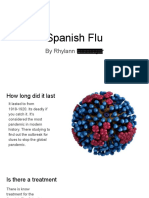 Rhylann - Spanish Flu 1918
