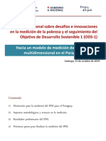 Modelo Medicion Pobreza Multidimensiona Paraguay