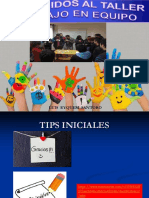 Bienvenido Al Taller de Trabajo en Equipo