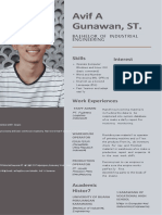 Avif A Gunawan, ST.: Skills Interest