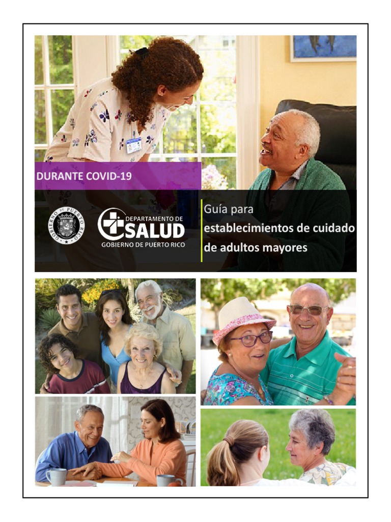 Guía para Establecimientos de Cuidado de Adultos Mayores | PDF ...