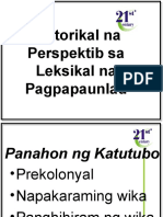 Kasaysayan NG Wika Sa Bawat Panahon