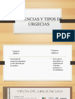 Urgencias y Tipos de Urgencias