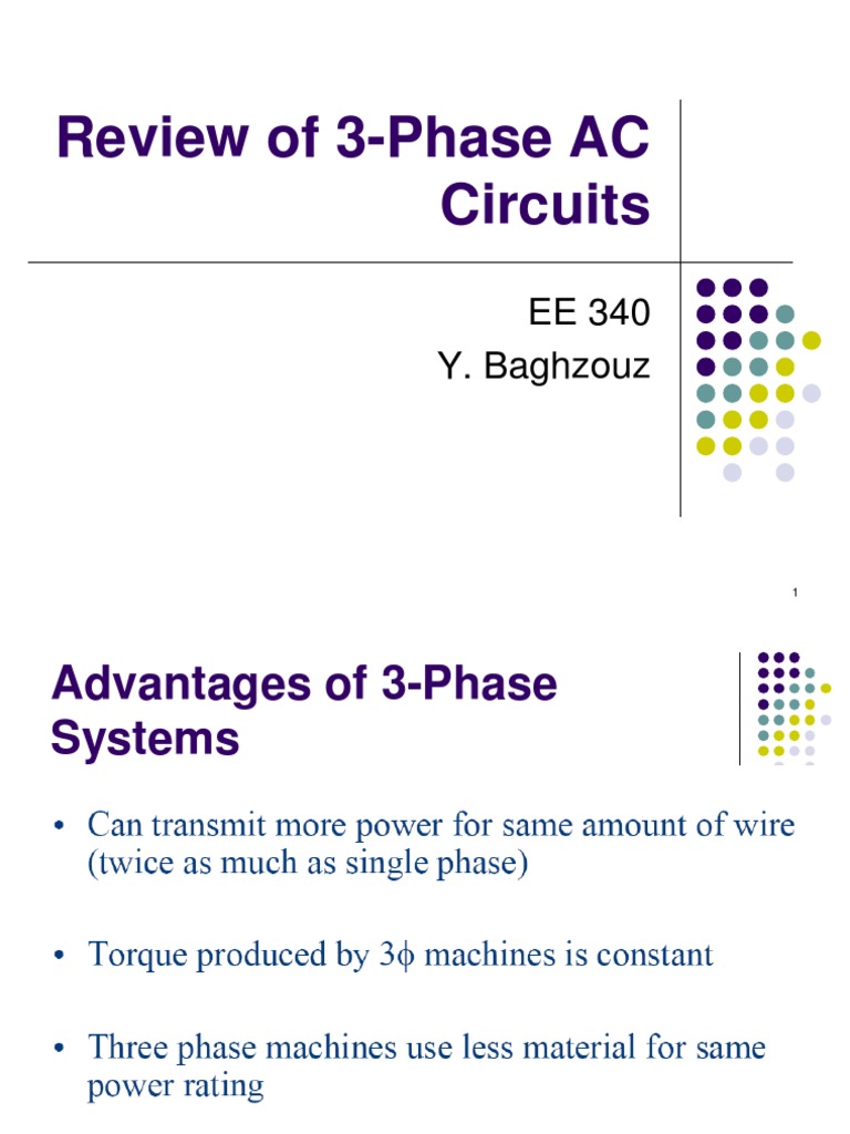 3-Phase AC Circuit Analysis Guide | PDF | Ac Power | Electrical Engineering