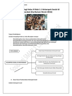 Materi Sosiologi Kelas XI Bab 1.1 Kelompok Sosial Di Masyarakat (Kurikulum Revisi 2016)