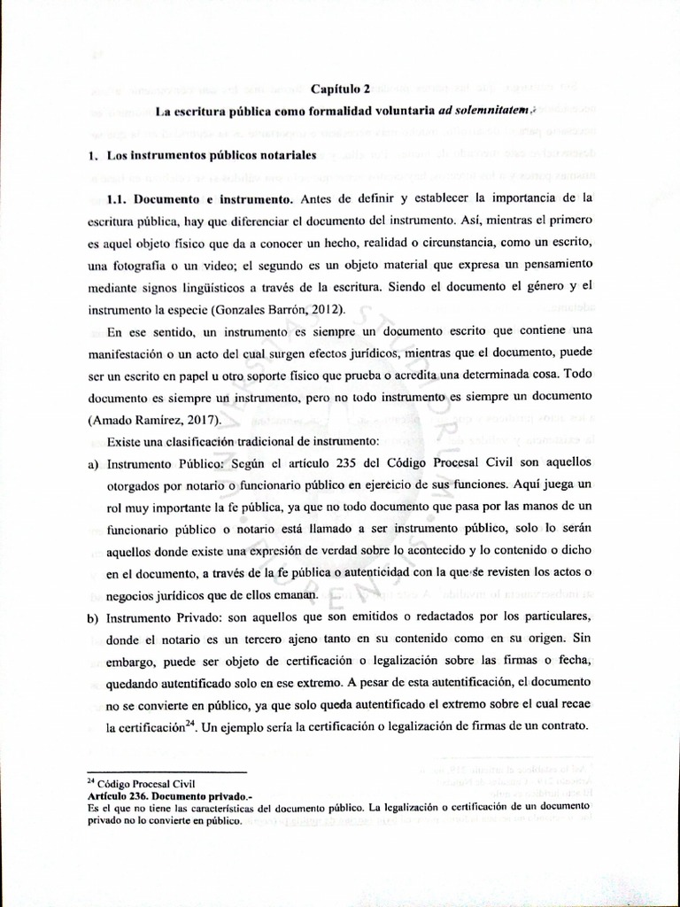 Escritura Pública Lectura | PDF
