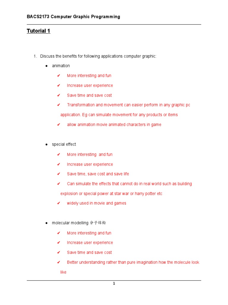 Graphic Programming Tutorial 1 | PDF | Art