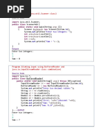 Import Public Class Public Static Void New Int Int Int: Problem 5 (Using Java - Util.scanner Class)