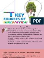Entrepreneur L1 - 4 Sources of Innovation