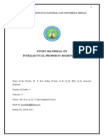 Ipr DR - PSS Study Material V Sem 2020