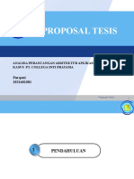 Presentasi Proposal Tesis Furqoni Ver 3.0