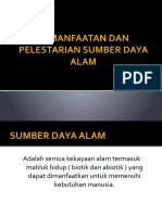 Pemanfaatan Dan Pelestarian Sumber Daya Alam