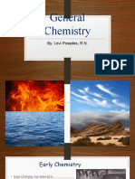 General Chemistry: By: Levi Posadas, R.N