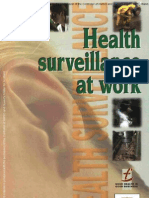 hsg61 - Health Surveillance at Work
