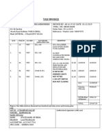 Tax Invoice: SL No Po - SL No Sac Code Mat Code Sub Contracting Work Description QTY Rate Amount