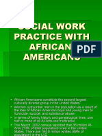 SOCIAL WORK PRACTICE WITH AFRICAN-AMERICANS (4) Revised 2018